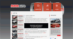 Desktop Screenshot of mmmauto.cz